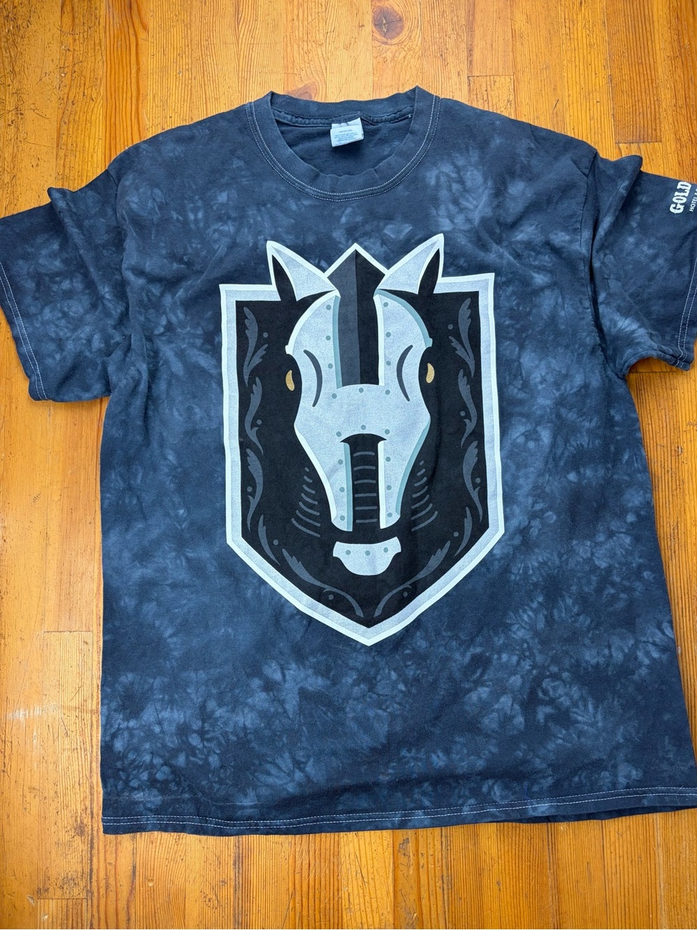 Henderson Silver Knights Tie Dye Hockey Team Graphic T-Shirt Mens Large